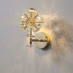 چراغ دیواری کریستالی مدل Bouquet