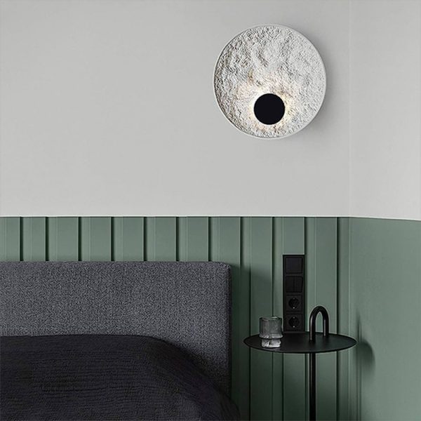 چراغ دیواری مدرن moon brass