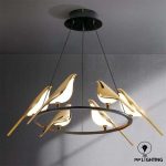 لوستر مدرن پرنده مدل Flock