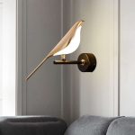 چراغ دیواری پرنده تکی مدل Bird