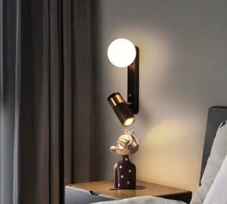 چراغ دیواری مدرن مدل Formal Black
