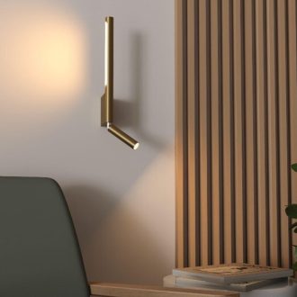 چراغ دیواری سیلندری مدل Cylinder Rose gold