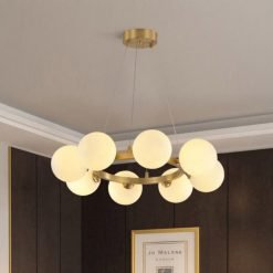 لوستر گرد آویز Dunelm
