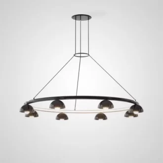 لوستر گرد آویز سالنی Torberg