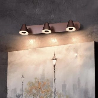 چراغ دیواری مدرن Triple Copper