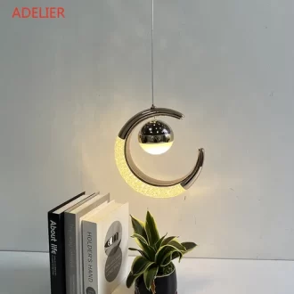 چراغ آویز طلایی مدرن Wisfor