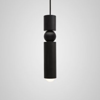 آویز مشکی مدرن Fulcrum black